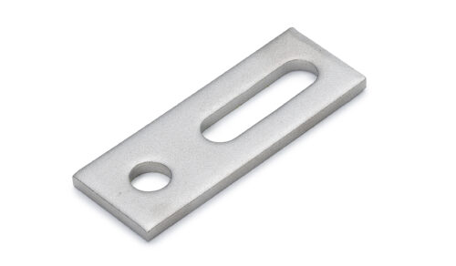 Adapter plate M12 A2 for stud screws