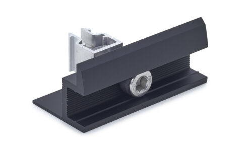 End terminals Klickfix for solar modules