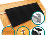 Klickfix photovoltaic mounting on beaver tail roof