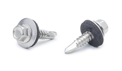 Drilling screws with EPDM sealing washer | 12mm drilling capacity