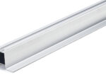 Trapezoidal sheet metal mounting rail high (total height 60 mm) in 6.00m