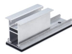 Short rail High bead click (high) pre-drilled + EPDM