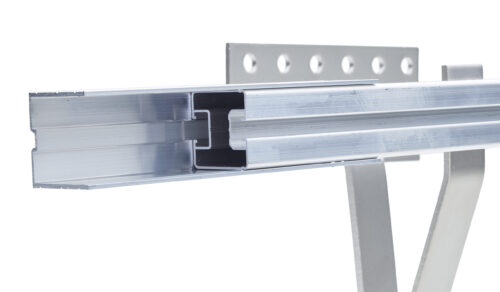 U-Verbinder für Montageschienen zur sicheren Verbindung