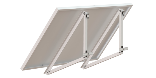PV Aufständerungen-Set für Zaun- oder Wandmontage zur sicheren Installation von Solaranlagen