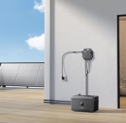 Growatt balcony power station 880W complete package with battery storage