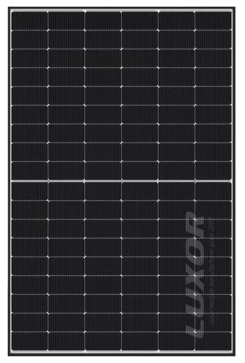 Luxor Eco Line 430W N-Type M108 Glas-Glas Bifacial Black Frame