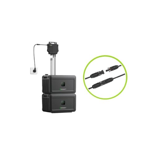 Growatt balcony power station 880W complete package with battery storage - Image 9