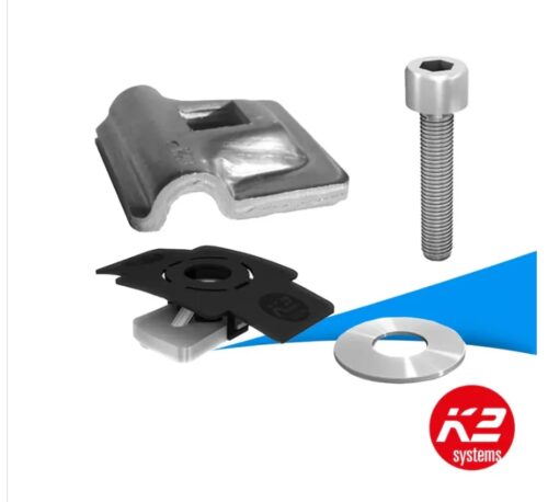 K2 Lightning protection clamp set
