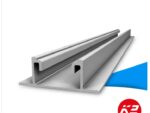 K2 BasicRail 5.95 m - Sloping roof trapezoidal sheet