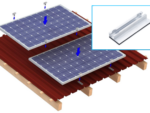 Klickfix photovoltaic mounting on sheet roof with standing seam (Kopie) (Kopie) (Kopie) (Kopie)