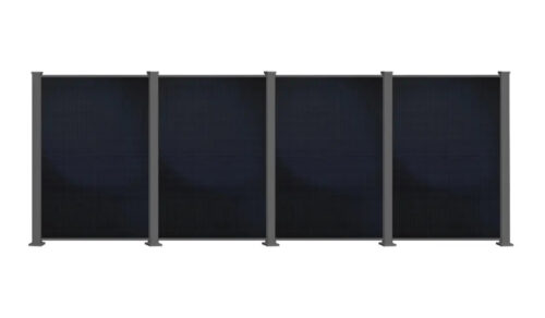 Solarzaun Basic hoch– Inklusive Bifazialem PV-Modul* – Bild 2